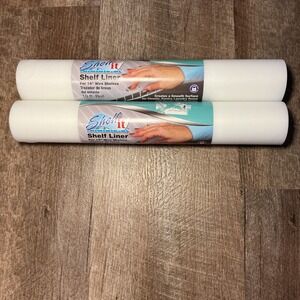 Shelf It Shelf‎ Liner for 16 Inch Wire Shelves 10 ft Roll White Smooth Surface